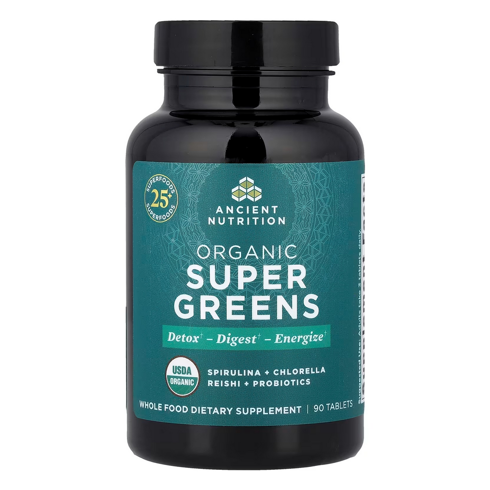 에인션트뉴트리션 슈퍼 <b>그린스</b> 90타블렛