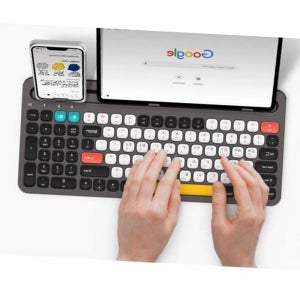 휴대용 무선 블루투스 키보드 멀티 스마트 기기 키보드 펜타그래프 저소음