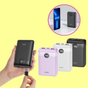 PD 22.5W 3포트 고속충전 대용량 보조배터리 컴팩트 사이즈 디스플레이 20000mAh