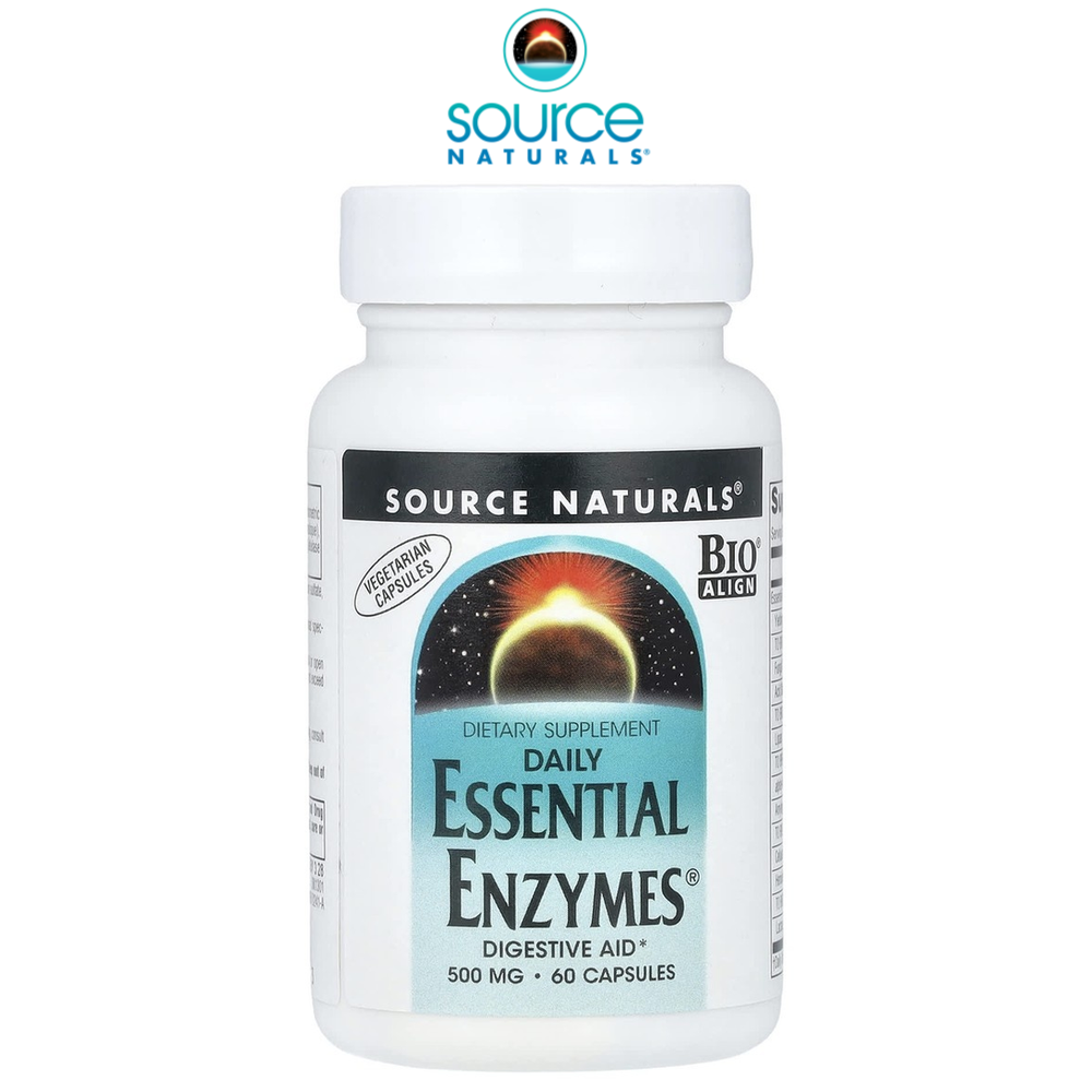 엔자임 데일리 에센셜 500mg 60베지캡슐 소스내추럴스
