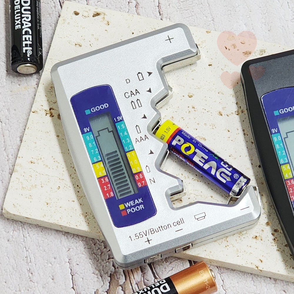 (랜덤발송) 다양한종류 배터리잔량측정기 배터리잔량확인 밧데리성능테스트