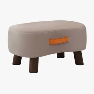 수유발받침대 책상발판 발해먹 거치대 사무실다리 PU그레이