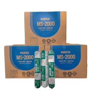 변성 우레탄 소세지 실리콘 소시지 실란트 박스 백색 MS2000 매직씰 500ml 오성