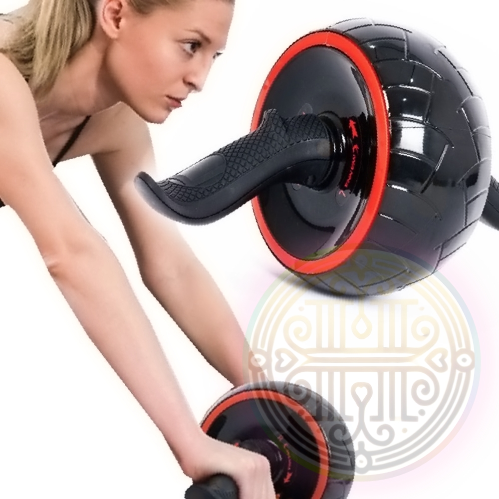 복부 휠 스프링 롤러 코어 <b>운동</b> 헬스 소품 빠른배송 스트랩 손잡이 휴대 훈련 회전