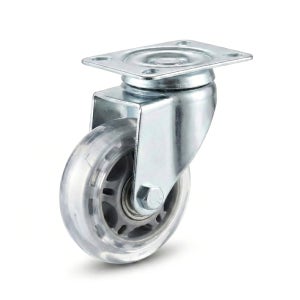 2인치 무소음 우레탄 바퀴 회전 캐스터 가구 수레 이동식 교체 DIY