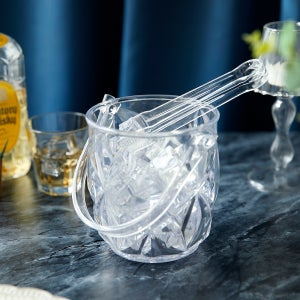 플라라 양주 위스키 얼음 다이아 아이스버킷+집게세트