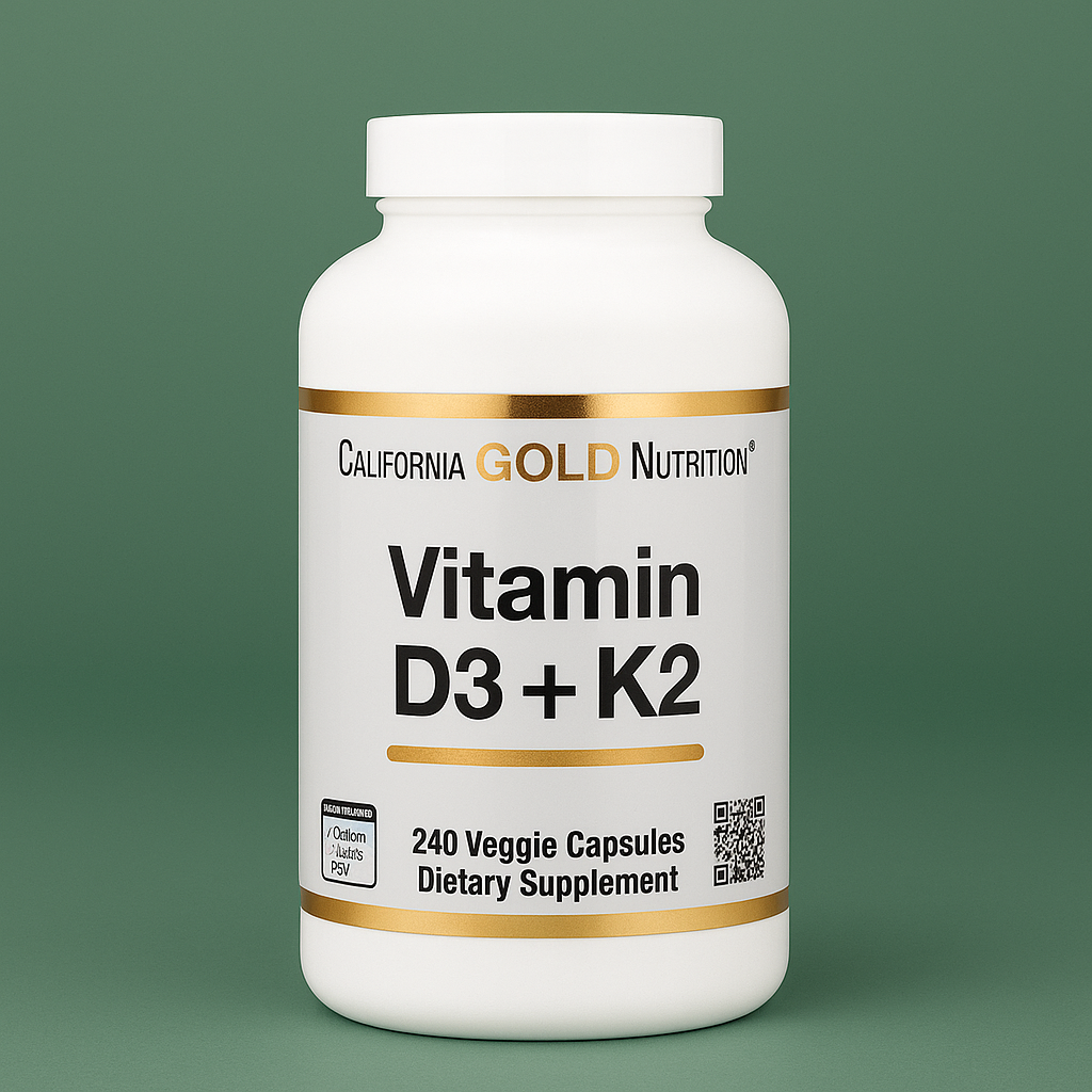 캘리포니아골드 CGN 비타민 D3 K2 240캡슐