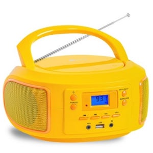 아남XP01 웨이브팝 CD플레이어 FM라디오 MP3 휴대용 스피커 가정용 AUX