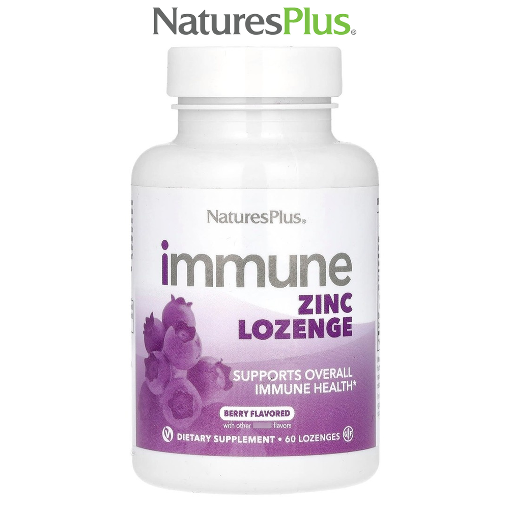 이뮨 <b>징크 로젠지</b> 베리 60로젠지 네이처스플러스