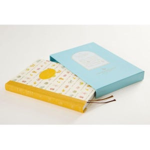미도리 3년 육아일기장 쑥쑥 양장본 케이스포함 하드커버 성장기록 다이어리 (블루)