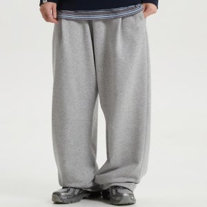 (국내매장판) 뉴발란스 트레이닝복 바지 기모 사이드턱 팬츠 NBMLG11003