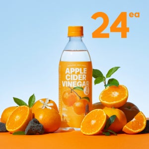 클룹 애사비소다 제로 탄산음료 제주감귤, 500ml, 24개