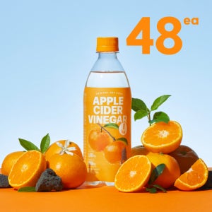 클룹 애사비소다 제로 탄산음료 제주감귤, 500ml, 48개