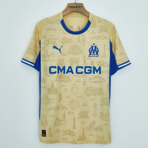 올림피크 마르세유 스페셜 에디션 유니폼 저지 25/26 선수 마킹 패치 713618 04