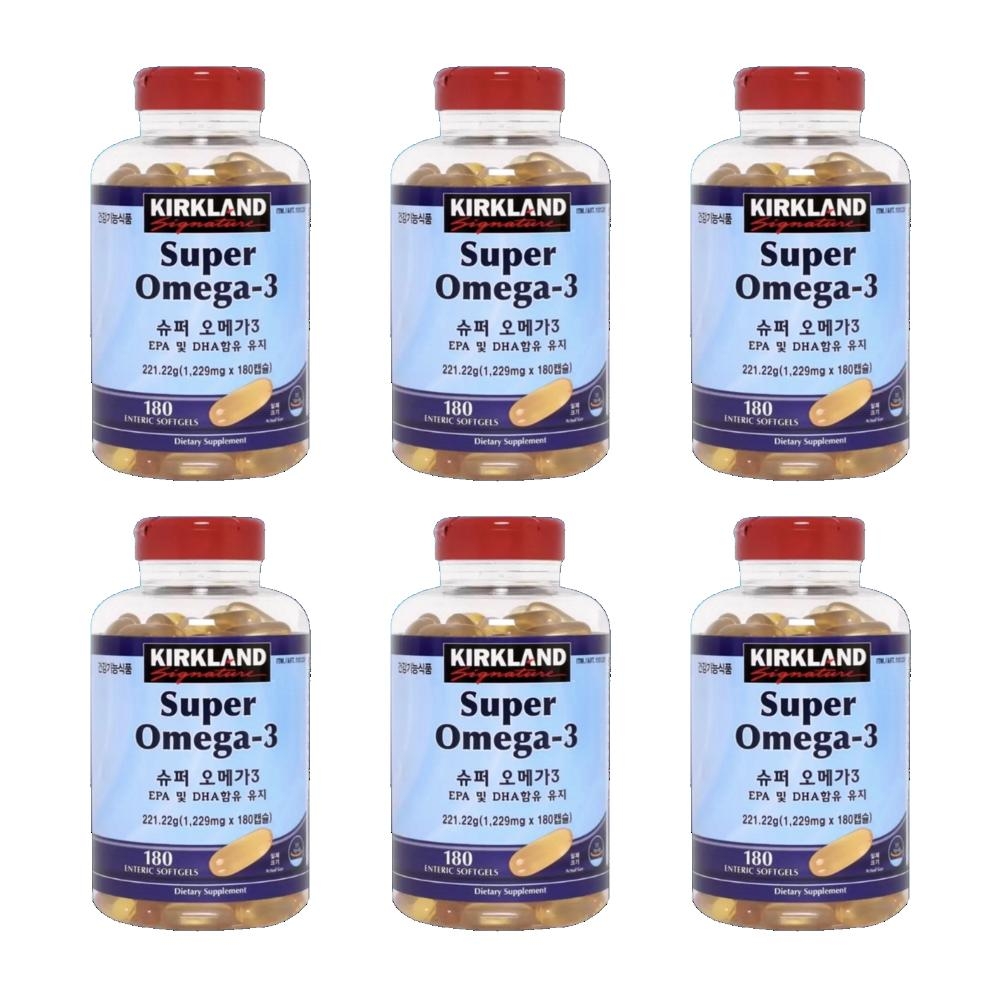 커클랜드 오메가3 코스트코 커클란드 코스코트 대용량 <b>omega3 후기</b> 효능 6개