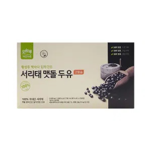 연두 오하루 자연가득 서리태 맷돌 두유, 180ml, 20개