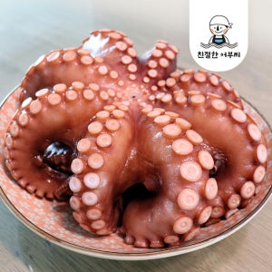 국내산 자숙 통문어 돌문어 냉동 숙회 친절한어부씨 1.2kg, 1개
