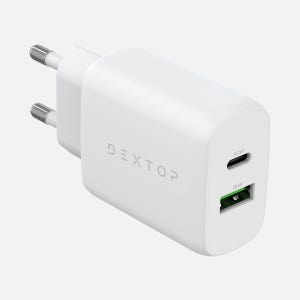 덱스탑 GaN 초고속 멀티포트 충전기 최신 규격 스마트폰 PD충전 어댑터 30W (2포트)