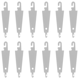 (알루미늄 실꿰기 C형 12개) 실끼우기 바늘 구멍 꿰기 실 끼우개 반짇고리 바늘실끼우개 바느질 용품