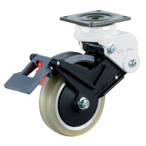 [지덕산업 정품] 국산 충격흡수바퀴 GDS 100 무진동 스프링바퀴 박물관 반도체 실험실 회전BK