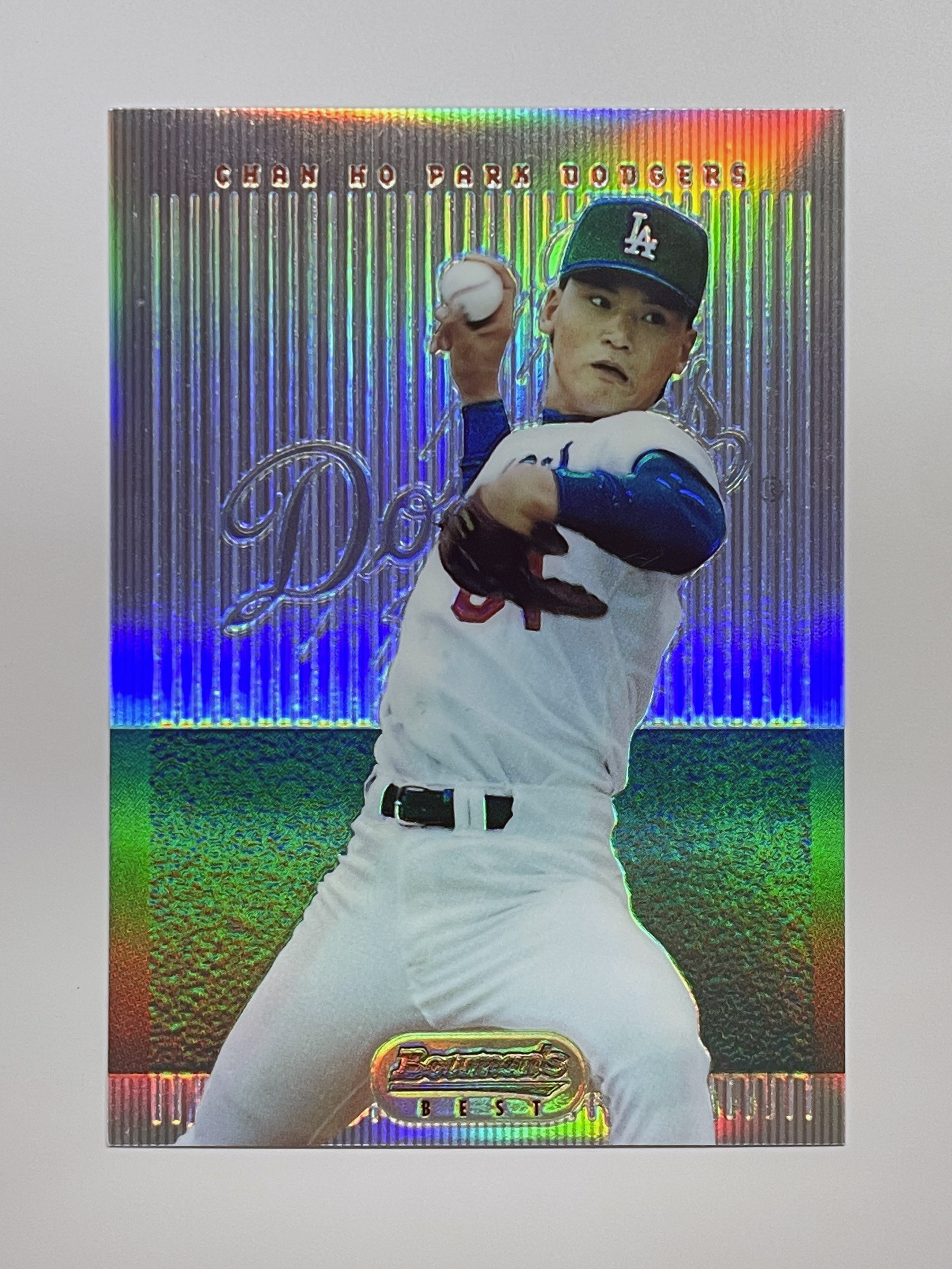 95 Bowman’s Best Blue Refractor RC 박찬호