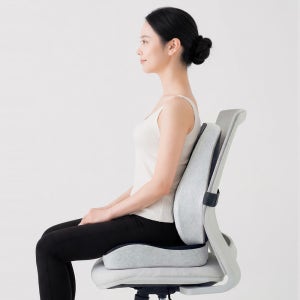 이솔홈 3D 메모리폼 치질방석 자세교정 기능성 방석 허리 골반 척추 꼬리뼈