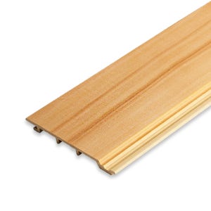 [애플우드] 경량10T 사과나무 단면 입체패널 친환경 합성목재 인조목 방부목 화이버우드