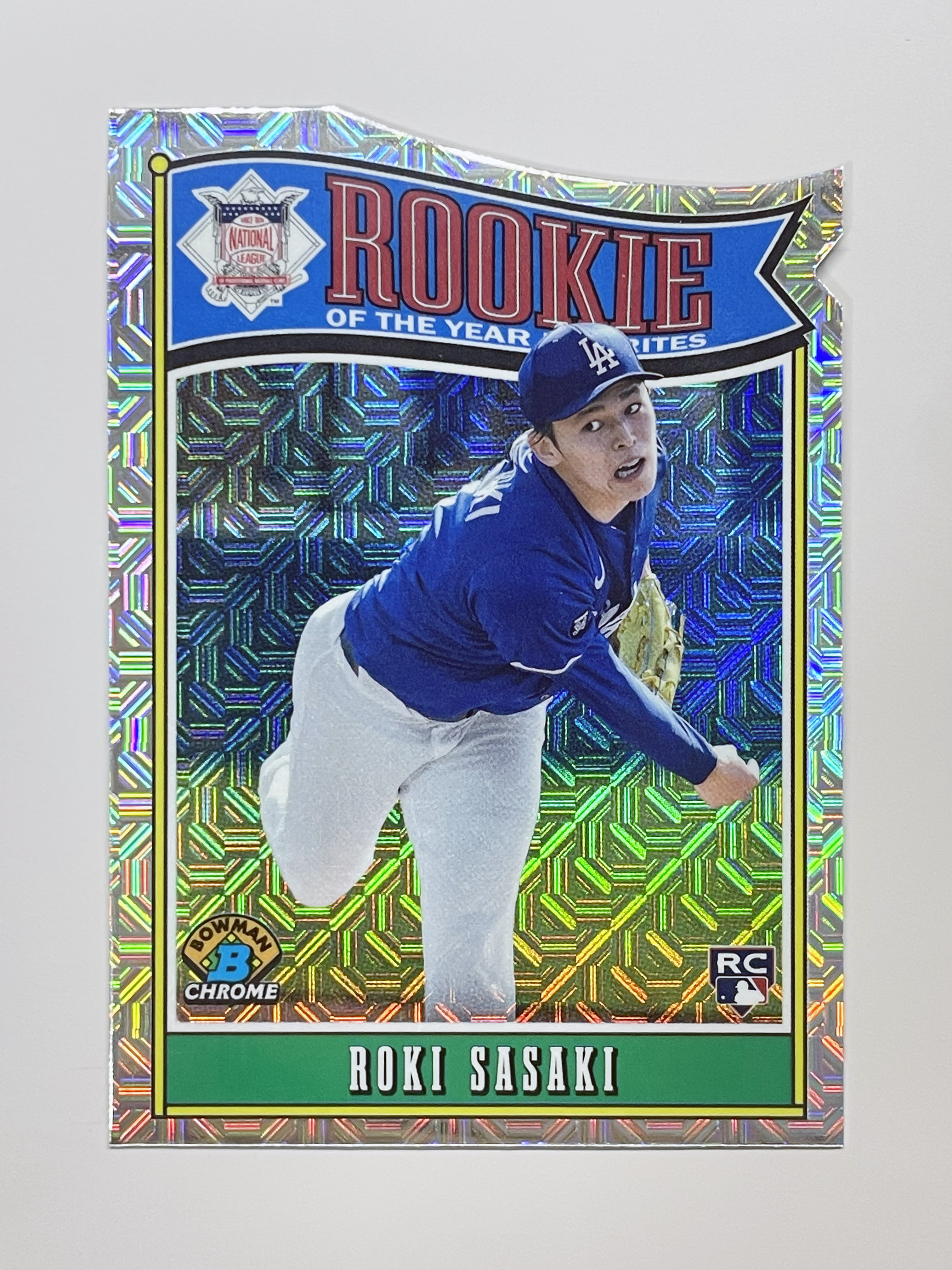 25 Bowman Chrome ROY Favorites Mojo Ref RC 사사키 로키