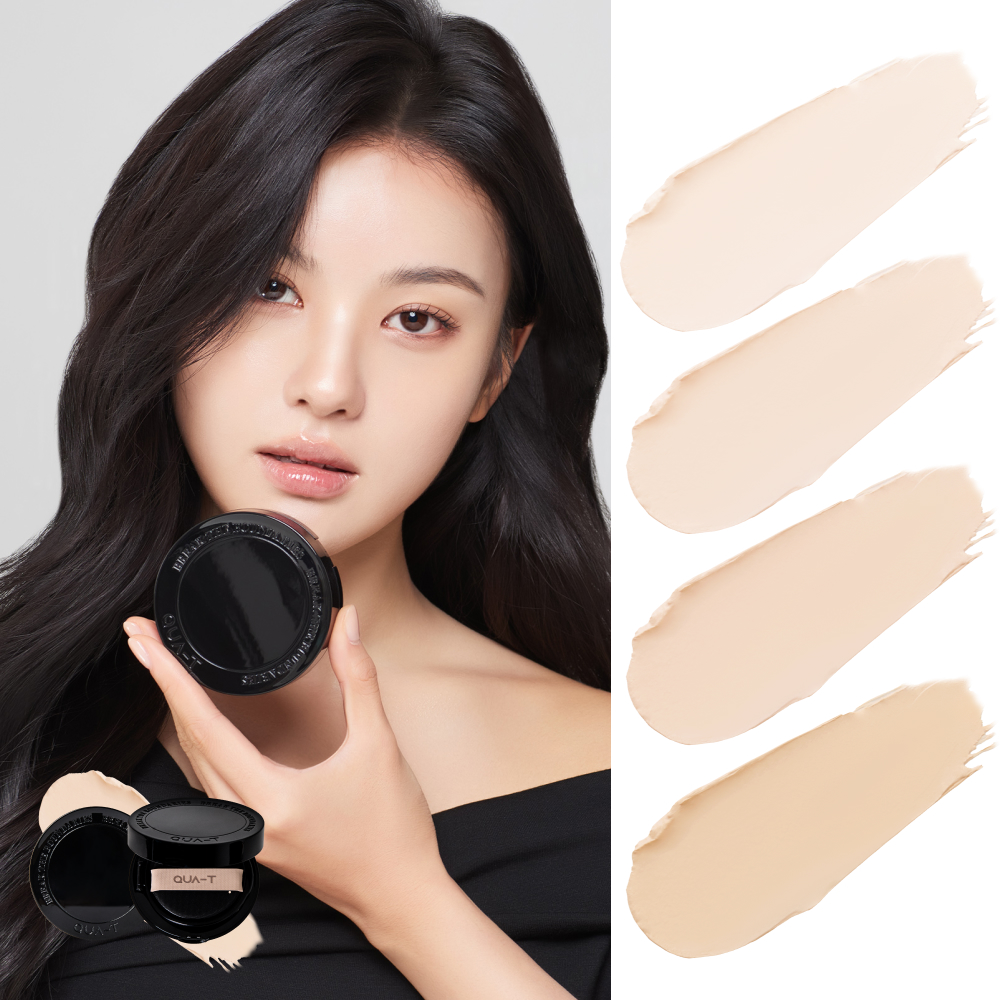 [콰티 쿠션 팩트]루메라 새틴 밤 물광 글로우 광채 파운데이션 승무원 화장품16g(+틴트)