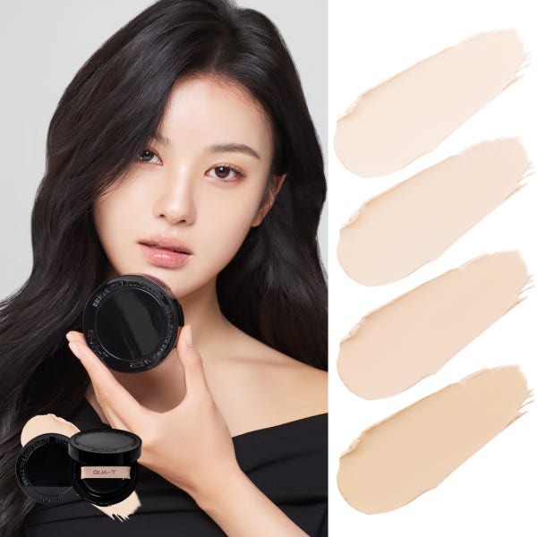 [콰티 쿠션 팩트]루메라 새틴 밤 물광 글로우 광채 파운데이션 승무원 화장품16g