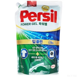 퍼실 파워젤 일반/드럼겸용 리필 1.5L, 6개