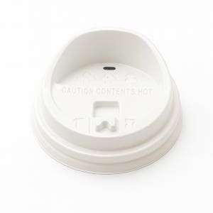 HKP 12/16온스 종이컵 뚜껑 테이크아웃컵 리드 머그롱개폐 카페종이컵 흰색 1000개입