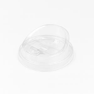 10 13 온스 종이컵 뚜껑 컵 리드 머그롱개폐 테이크아웃컵 투명 1000개입 (HKP)