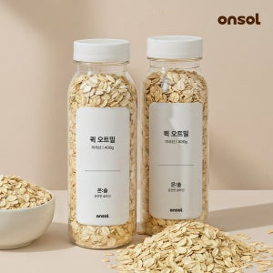온솔 오트밀 귀리오트밀 퀵오트밀 400g 2개