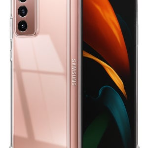 방탄 범퍼 젤리케이스 1+1 투명, 갤럭시Z 폴드2 지폴드2