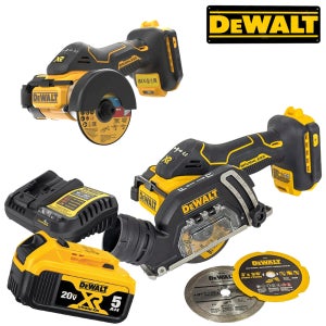 DEWALT 충전컷오프툴 멀티커터 75mm (20Vmax 5.0Ah) 다용도절단기