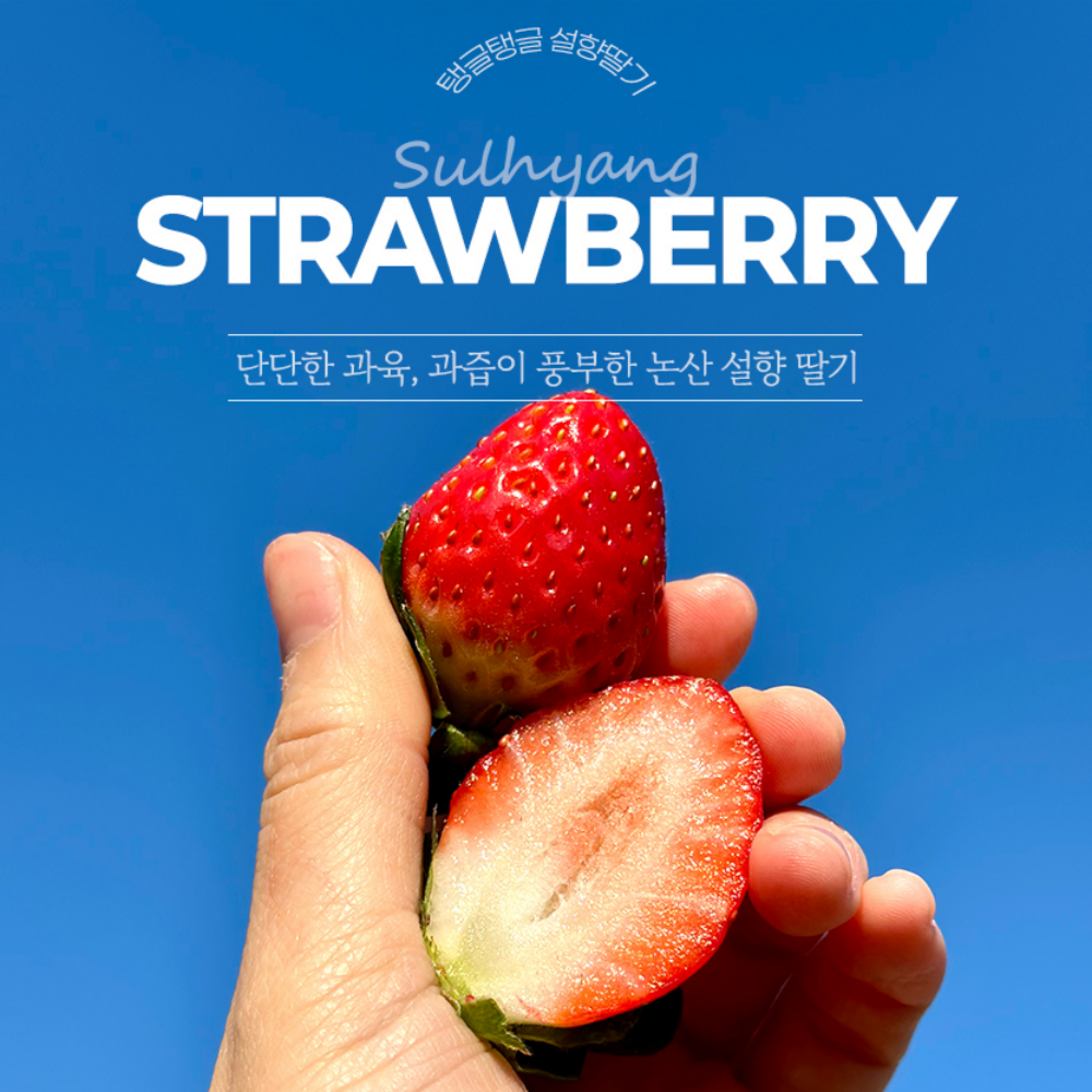 설향딸기 논산 생 고당도 킹스베리 딸기 프리미엄 350g 700g 산지직송 소산상회