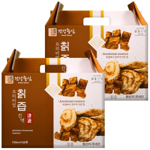 국내산 칡즙 엑기스 100ml 60포, 2개
