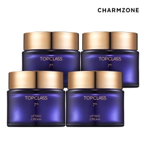 참존 탑클래스 7세대 리프팅크림 미백 탄력 콜라겐 크림 50ml, 4개