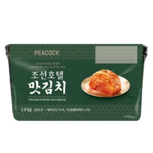 피코크 조선호텔 김치 맛김치 1.9kg 배추