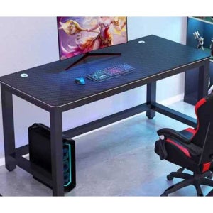 게이밍책상 PC방 서재 커플석 컴퓨터 테이블 책상 2200 몽땅 더블 테이블 세트 220x60x74