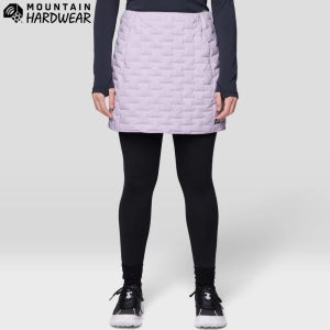 마운틴하드웨어 여성 스트레치다운 스커트 경량 다운 프리미엄 구스다운 우모복 패딩치마