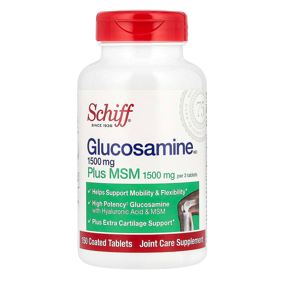 <b>쉬프</b> 글루코사민 플러스 <b>엠에스엠</b> <b>Schiff</b> Glucosamine Plus MSM 150정