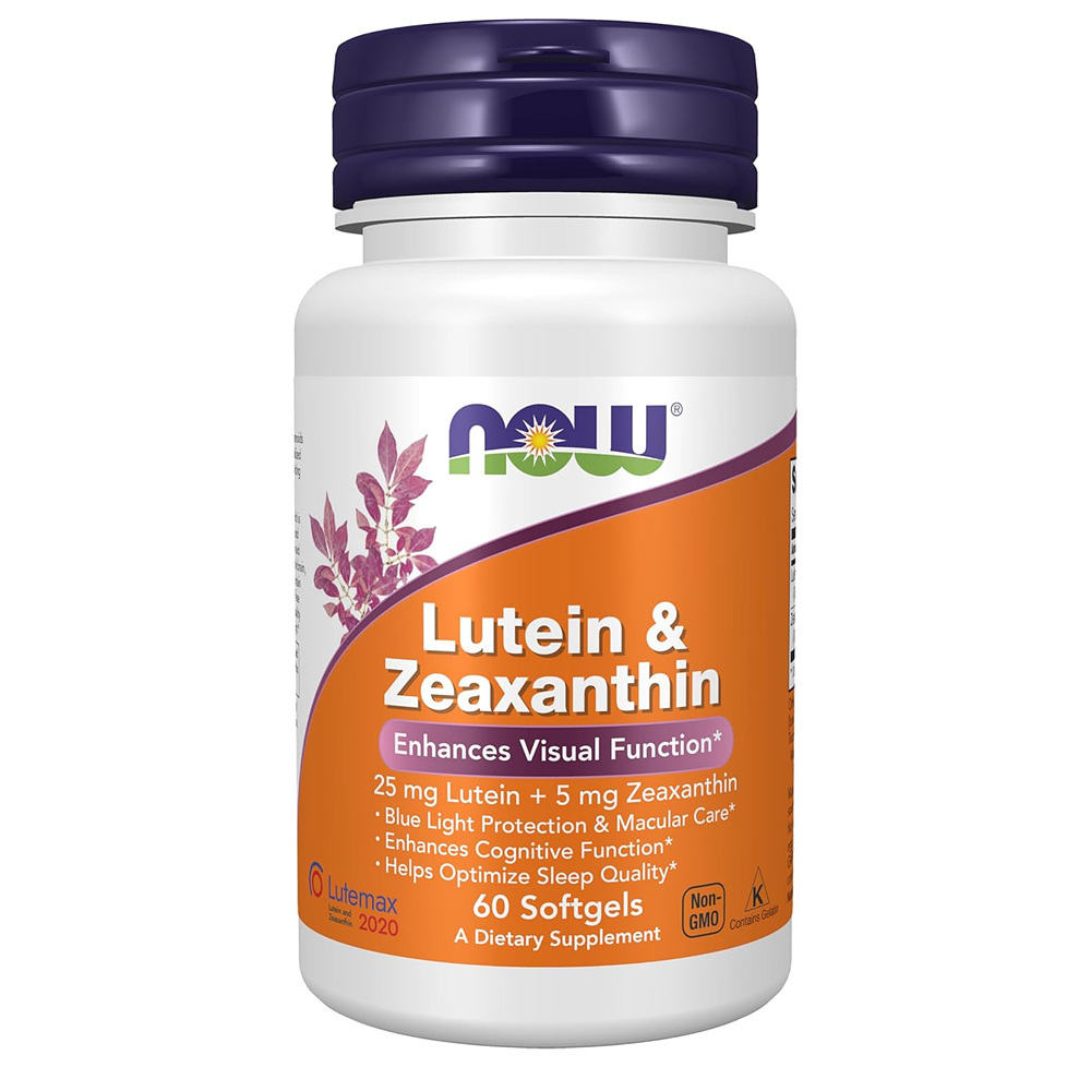 나우푸드 루테인 제아잔틴 NOW FOOD Lutein &amp; <b>Zeaxanthin</b> 60정