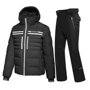 2526 닷아웃 남성스키복 플루마 블랙 뷰티 세트