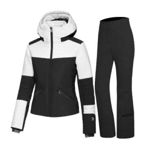 2526 닷아웃 여성 스키복 플로우 W 블랙 뷰티 세트