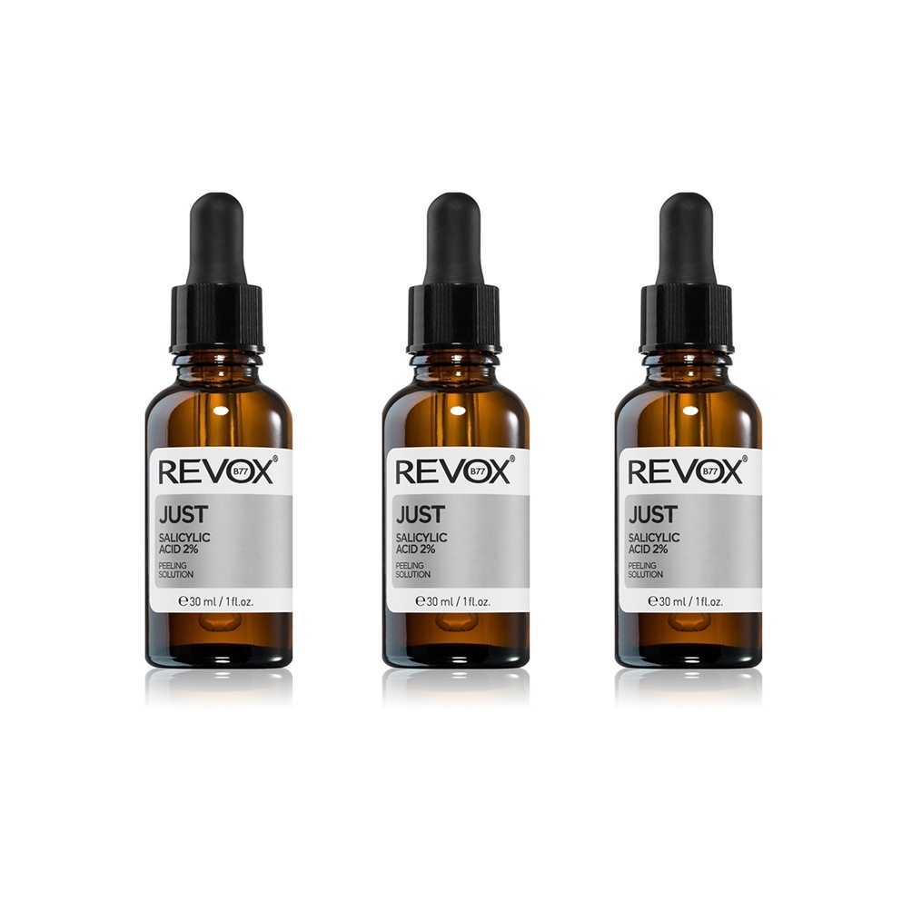 레복스 B77 저스트 살리실릭 애시드 세럼 Revox B77 Just Salicylic Acid 2% Peeling Serum 30ml x 3개