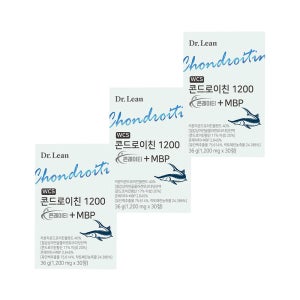 닥터린 송중기 콘도로이친 1200 MBP 3박스 3개월분 콘드레이친 철갑상어 콘드로친 저분자 콘드로이틴