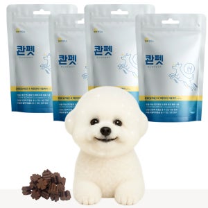 콴펫 강아지 관절 종합 영양제 슬개골 탈구 다이어트 유산균 마움바이오 60정, 4개