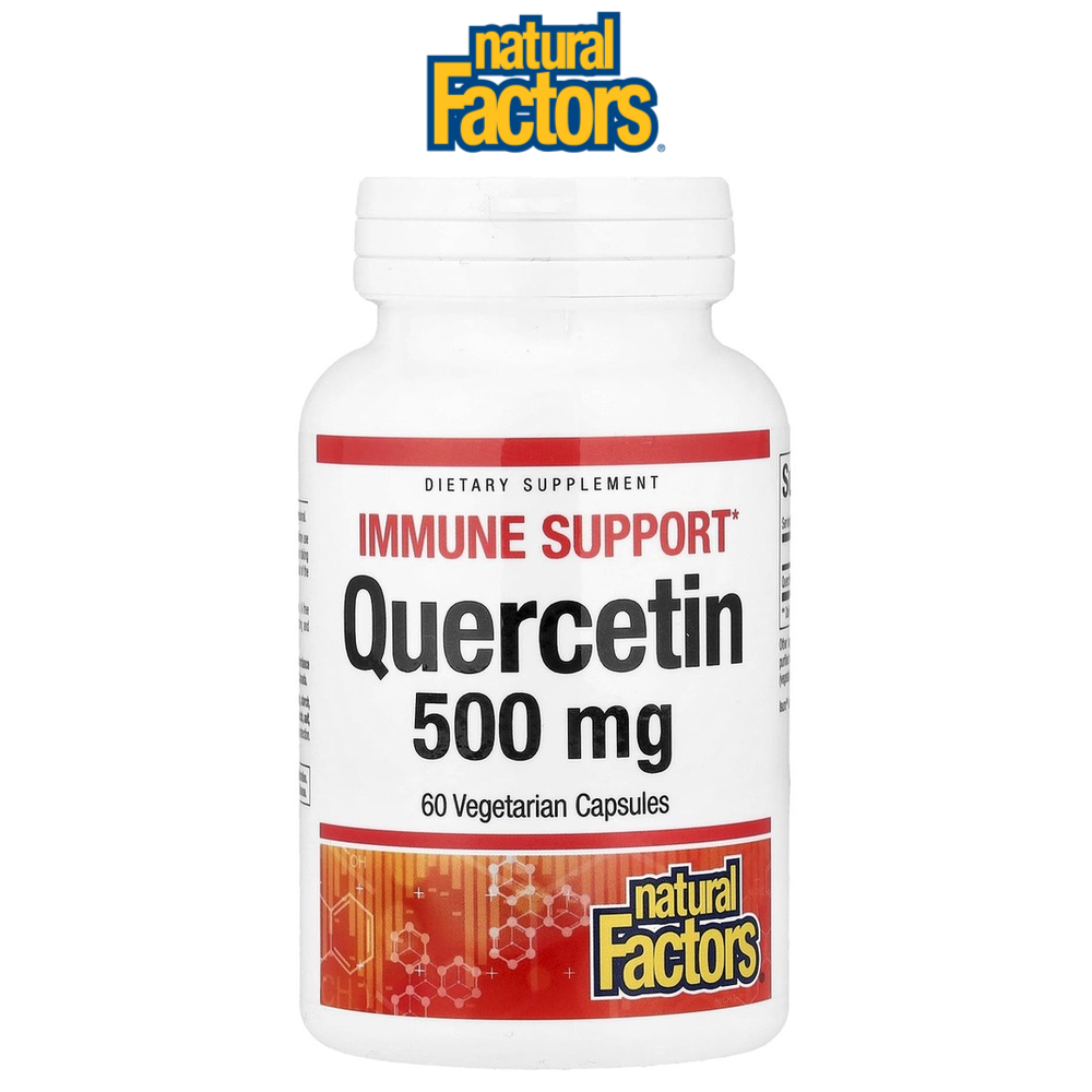 퀘르세틴 500mg 60베지캡슐 네추럴팩터스